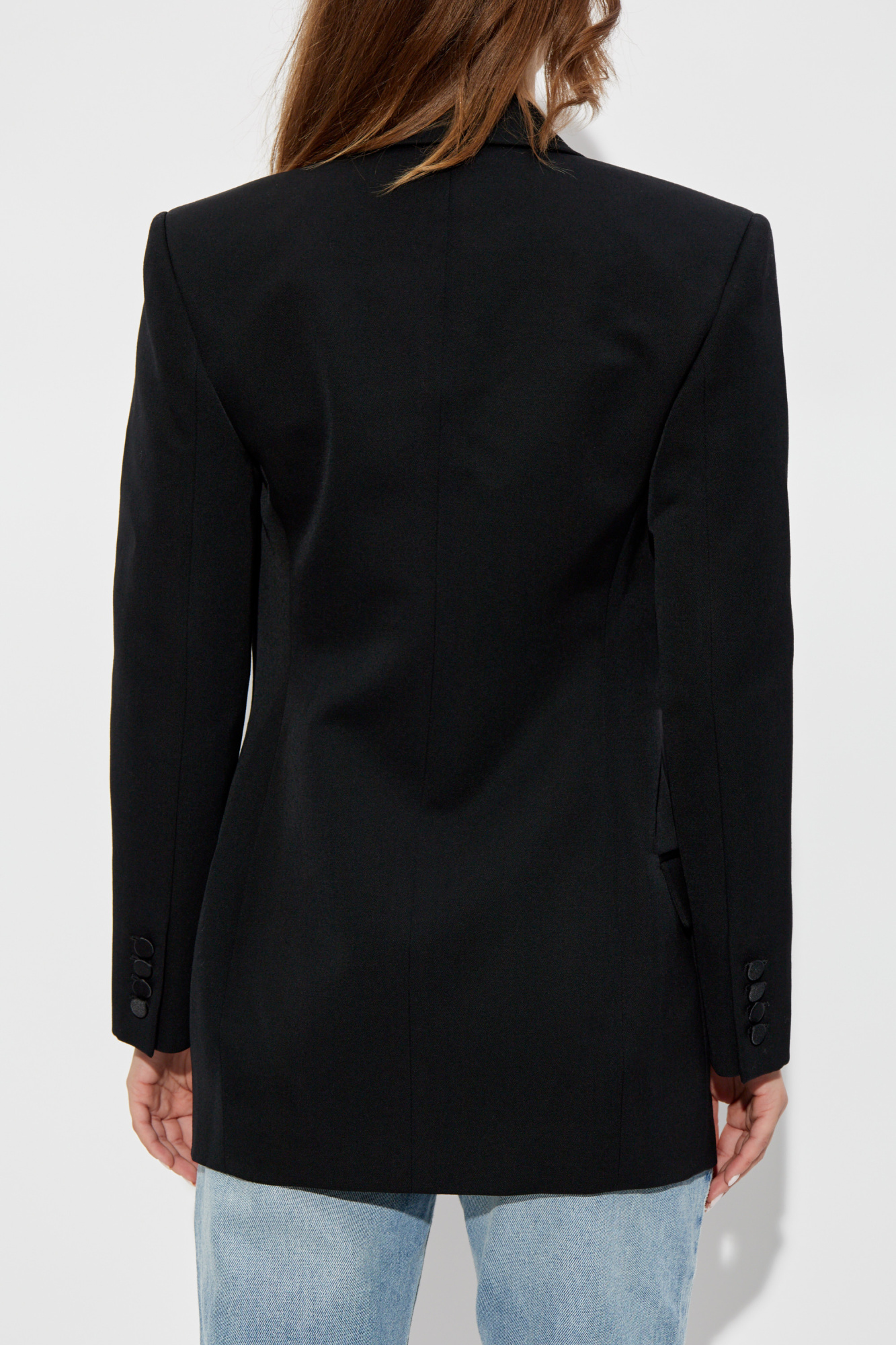Black Double-breasted blazer Saint Laurent - Vitkac Canada